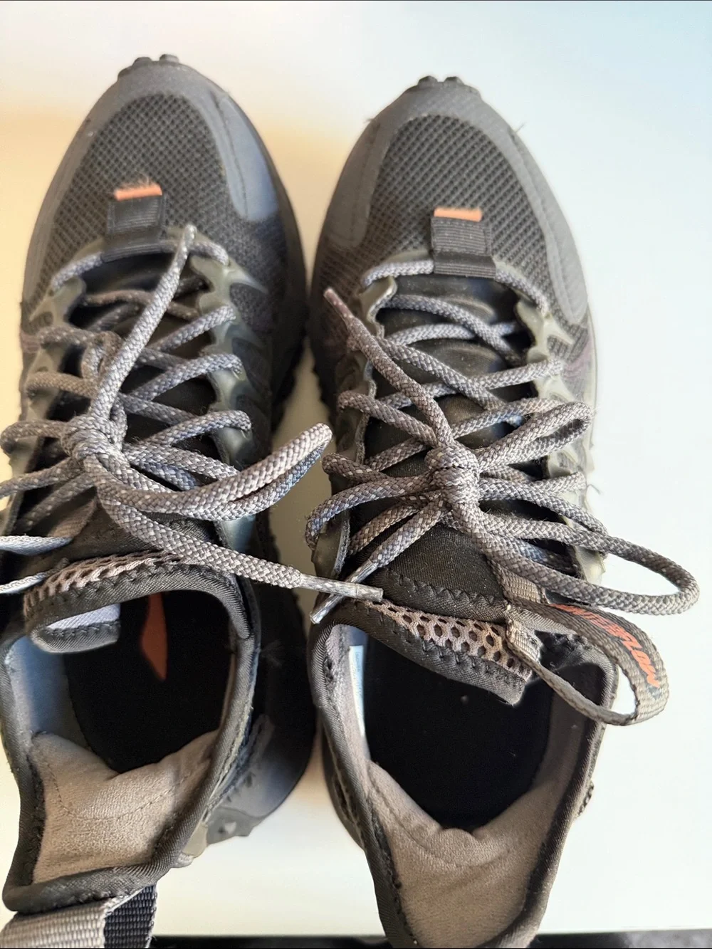 Men's Grey Athletic Trail Sneakers